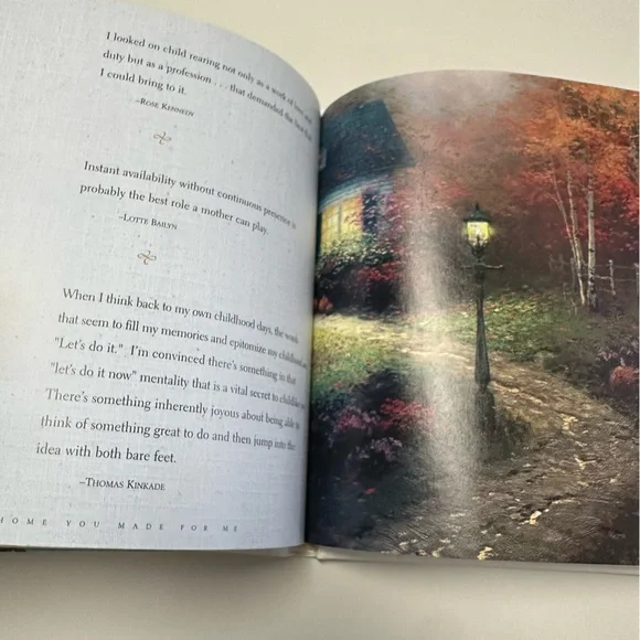 Thomas Kinkade 'The Home You Made for Me' Hardcover Art Book - Picture 4 of 10